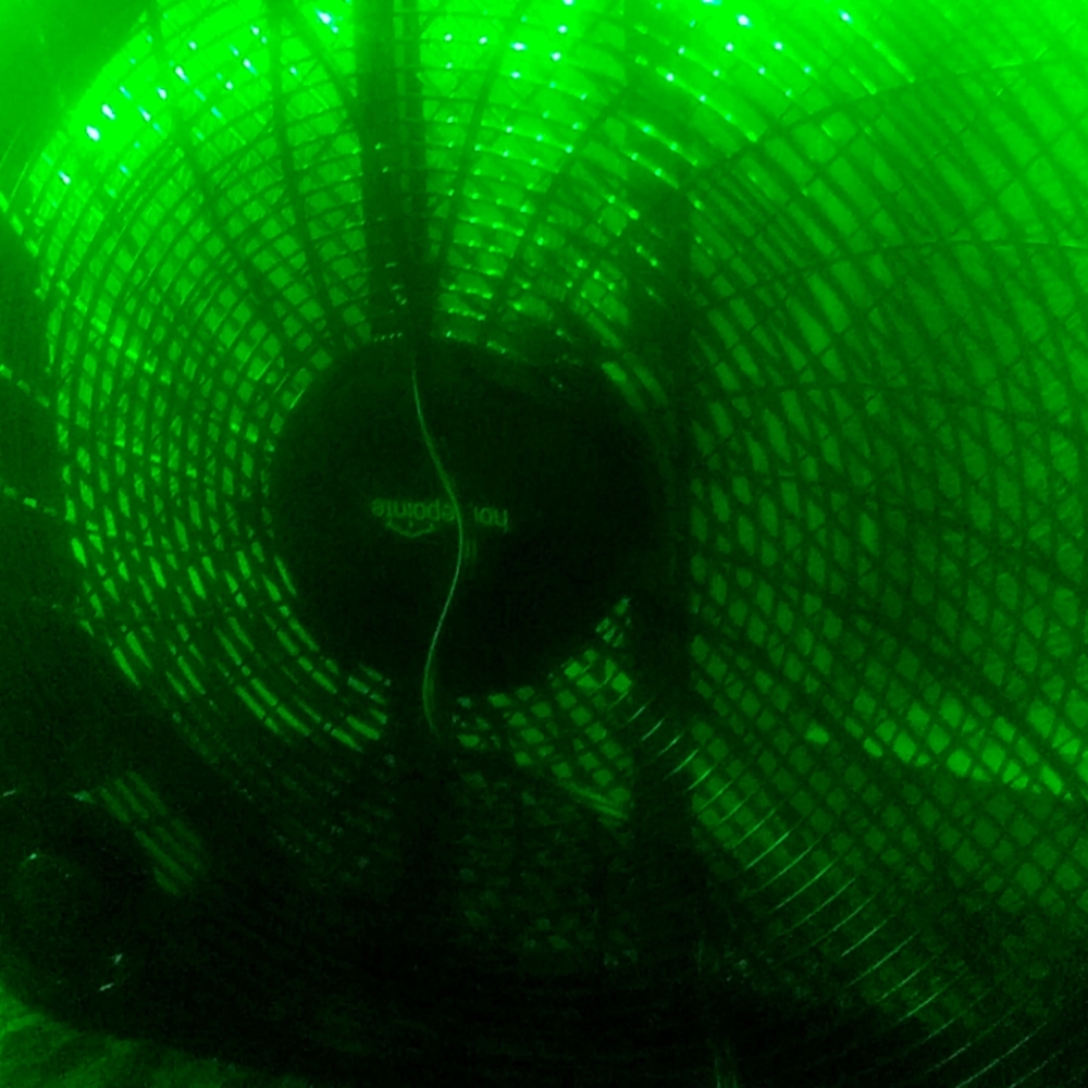 A cool fan it change colors and everything